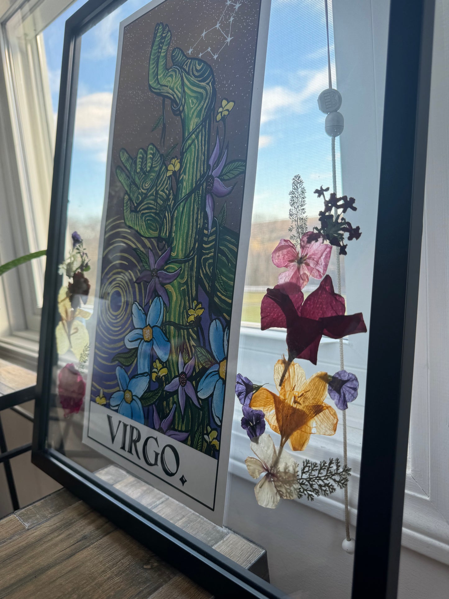 Virgo Flower Frame