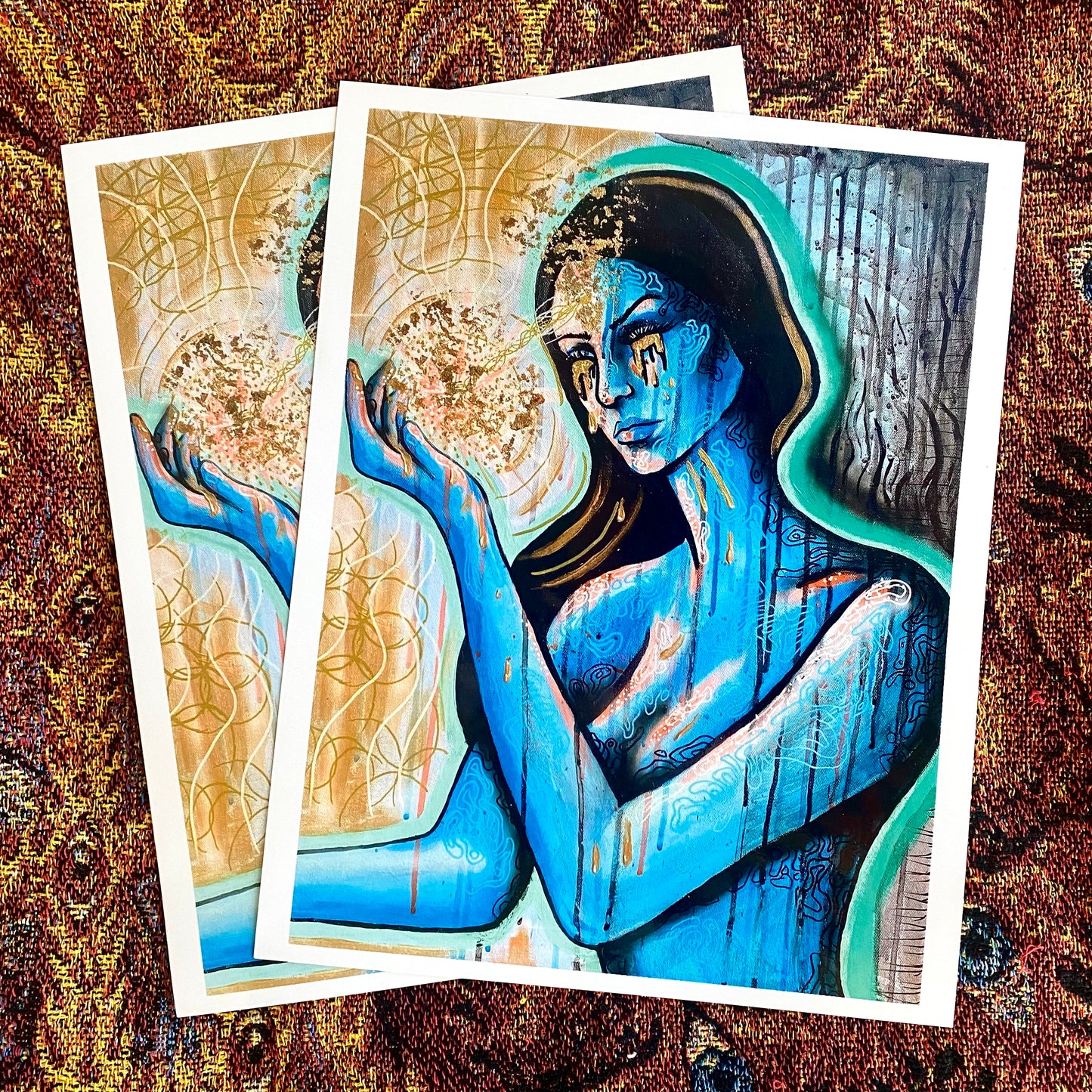 Blue World Prints