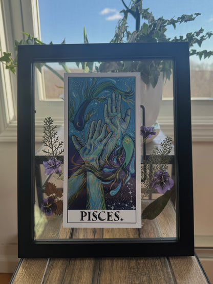 Pisces Flower Frame