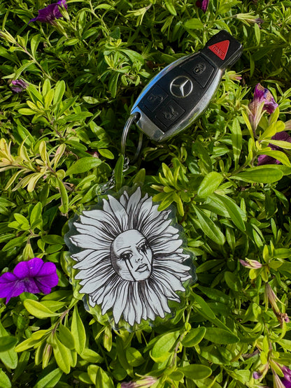 Flower Girl Keychain
