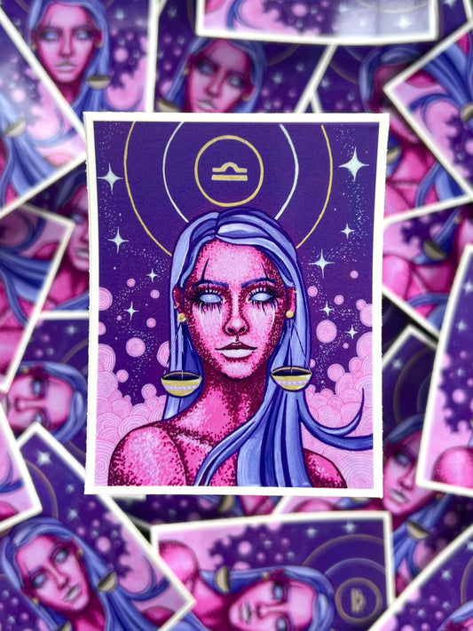 Libra Sticker