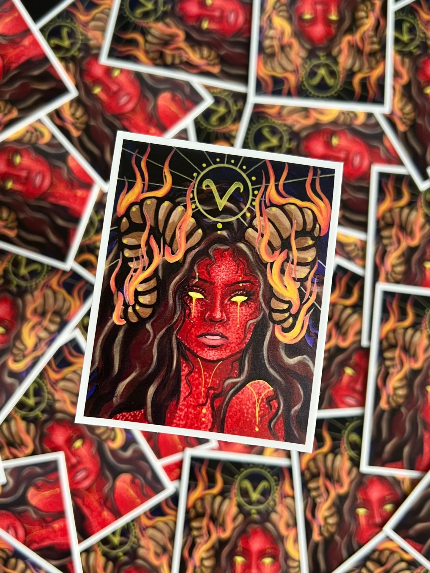 Aries Sticker