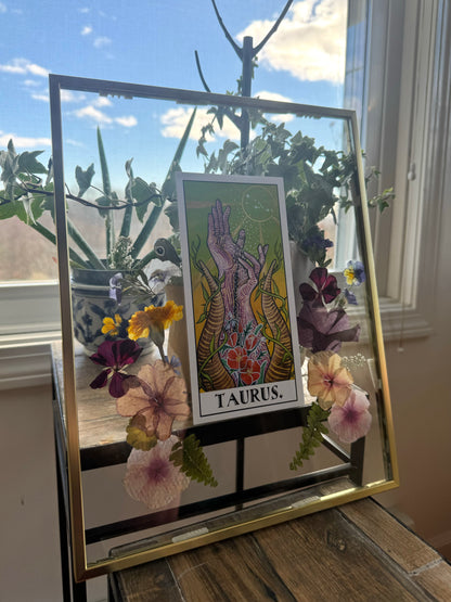 Taurus Flower Frame