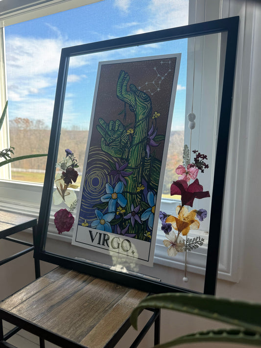 Virgo Flower Frame