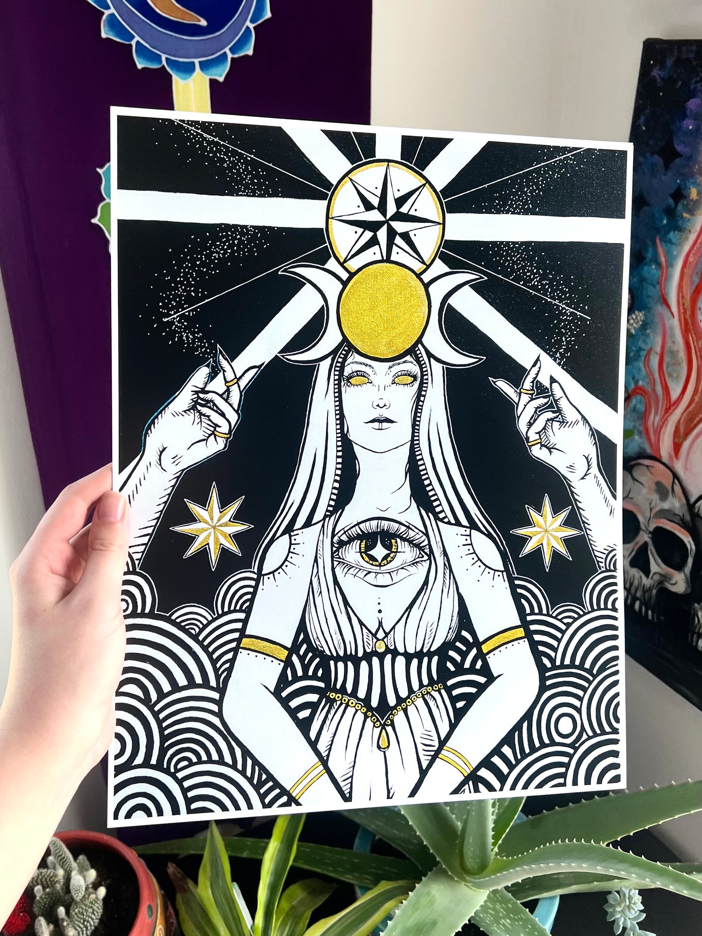 The High Priestess Print