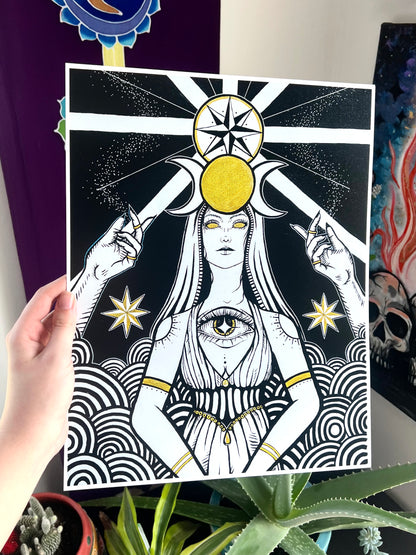The High Priestess Print
