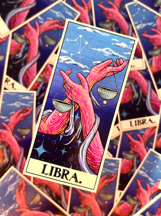 Libra Hands Sticker