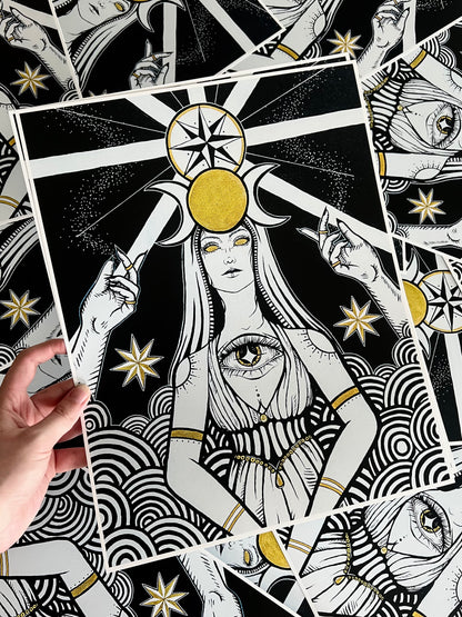 The High Priestess Print
