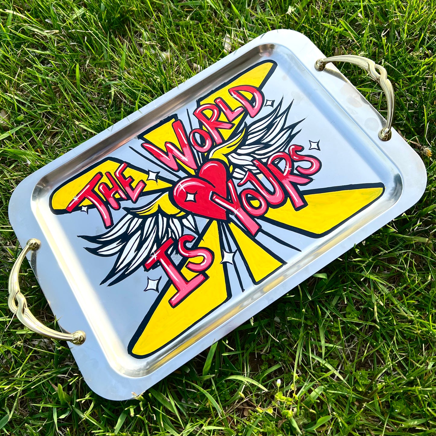 The World Is Yours Tray