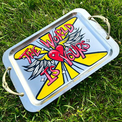 The World Is Yours Tray